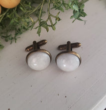 Load image into Gallery viewer, Antique Bronze Cufflinks