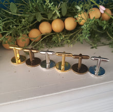 Load image into Gallery viewer, Silver Cufflinks