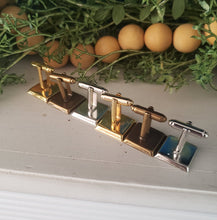 Load image into Gallery viewer, Antique Bronze Cufflinks