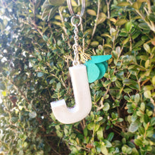 Load image into Gallery viewer, DNA Initial Keychain