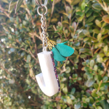 Load image into Gallery viewer, DNA Initial Keychain