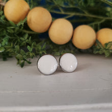 Load image into Gallery viewer, Round Bezel Studs