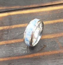 Load image into Gallery viewer, Silver Inlay band