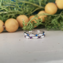 Load image into Gallery viewer, Classic Mother's Ring - Sterling Silver