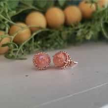 Load image into Gallery viewer, Beaded Halo Earrings