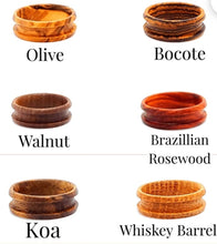 Load image into Gallery viewer, Koa wood Inlay band