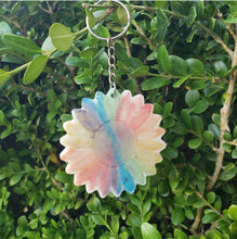 Load image into Gallery viewer, Sunflower keychain