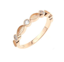 Load image into Gallery viewer, Classic Mother's Ring - 14k Rose Gold - size 6.5