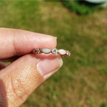 Load image into Gallery viewer, Classic Mother's Ring - 14k Rose Gold - size 6.5