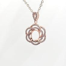 Load image into Gallery viewer, Rose pendant - rg
