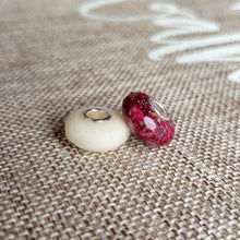 Load image into Gallery viewer, Faceted DNA European Bead