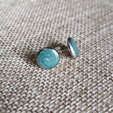 Load image into Gallery viewer, Round Bezel Studs