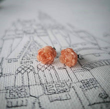 Load image into Gallery viewer, Tiny Rose Earrings