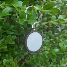 Load image into Gallery viewer, Wooden Keepsake keychain
