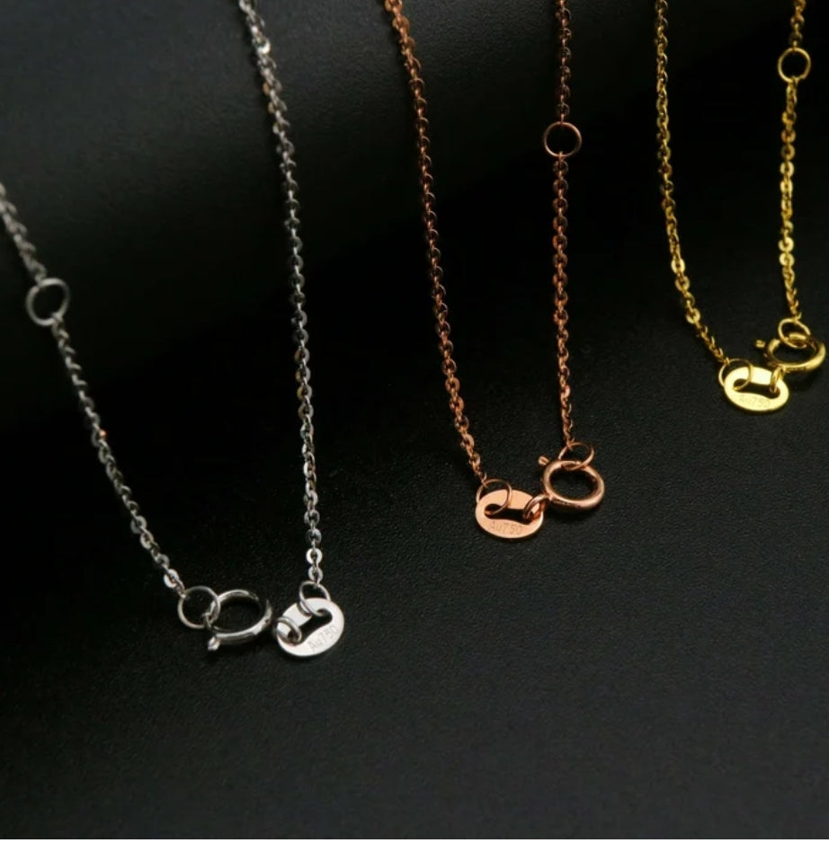 18k adjustable chain