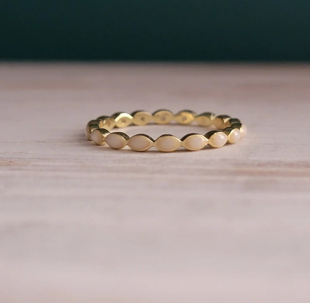 Eternity stacker ring - Sterling Options