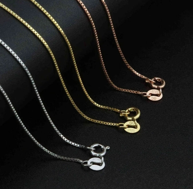 Sterling Box Chain