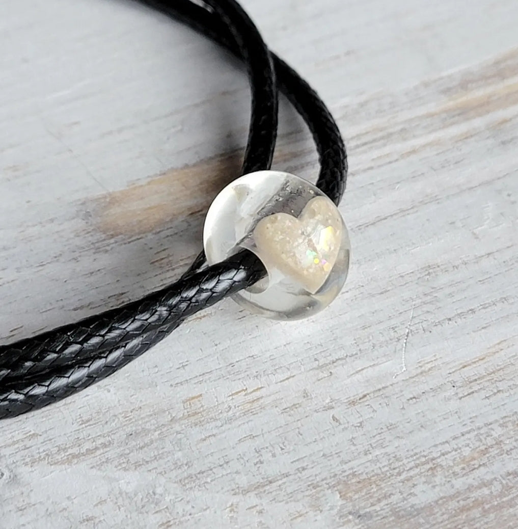 Floating Heart DNA Bead